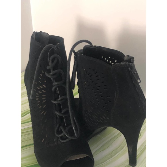 FARGALIEIPDS WOMENS CAGED SHOES BLK SIZE 8 - Picture 2 of 5